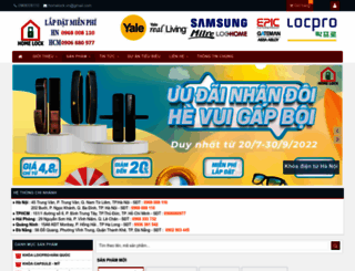 homelock.vn screenshot