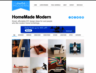 homemade-modern.com screenshot