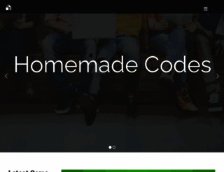 homemadecodes.com screenshot