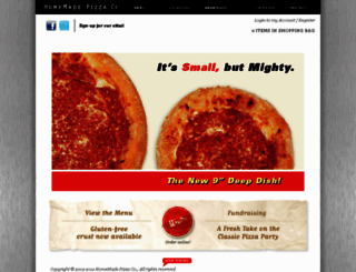 homemadepizza.com screenshot