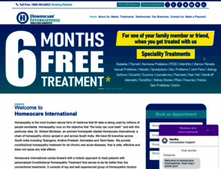 homeocare.in screenshot