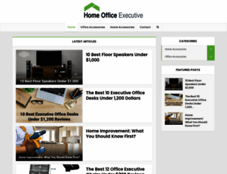 homeofficeexecutive.com screenshot