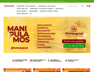 homeograal.com.br screenshot