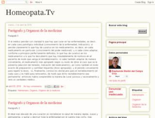 homeopata.tv screenshot
