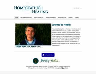 homeopathichealing.org screenshot