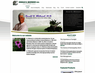 homeopathicmd.com screenshot