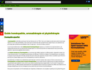 homeopathie-conseils.fr screenshot