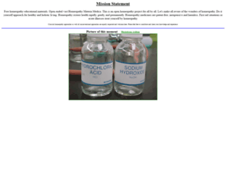 homeopathyandmore.com screenshot