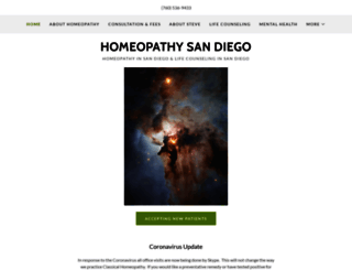 homeopathyencinitas.com screenshot
