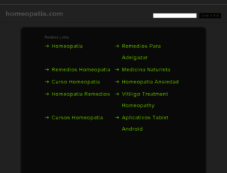 homeopatia.com screenshot