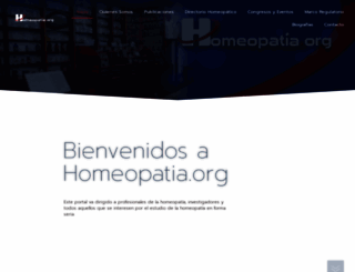 homeopatia.org screenshot