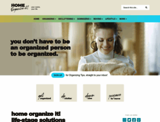 homeorganizeit.com screenshot