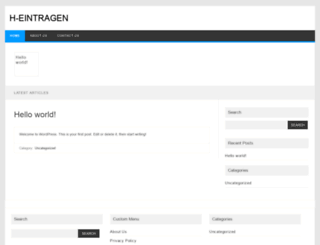 homepage-eintragen.net screenshot