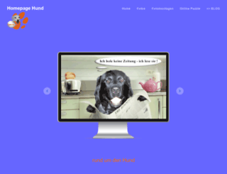 homepage-hund.de screenshot