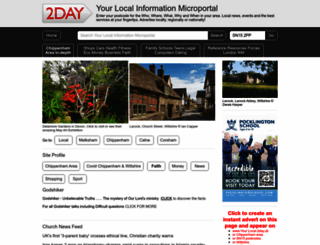 homepage.2day.uk screenshot