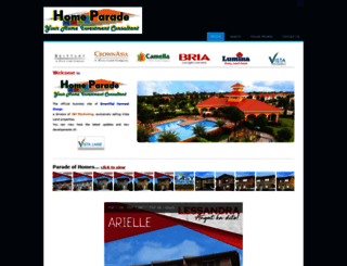 homeparade.weebly.com screenshot