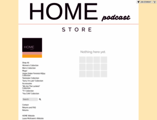 homepodcast.storenvy.com screenshot