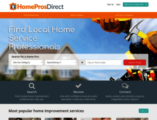homeprosdirect.com screenshot