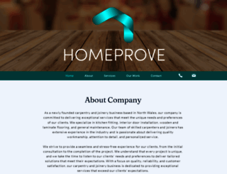 homeprove.co.uk screenshot