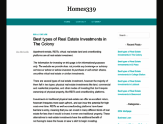 homes339.com screenshot