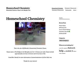 homeschool-chemistry.com screenshot