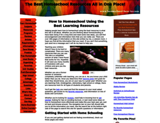 homeschool-how-to.com screenshot