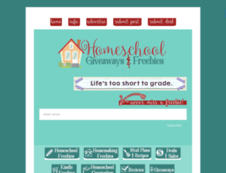 homeschoolblast.com screenshot