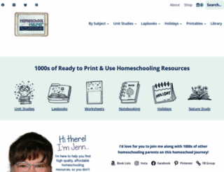 homeschoolhelperonline.com screenshot