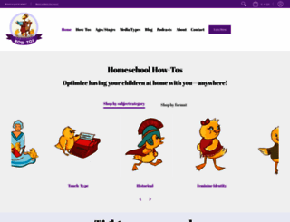 homeschoolhowtos.com screenshot