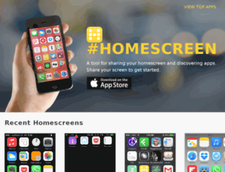 homescreen.is screenshot