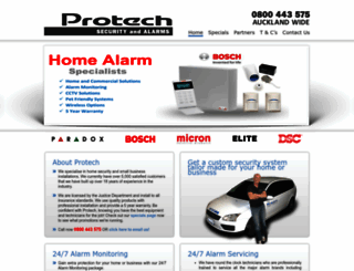 homesecurity.net.nz screenshot