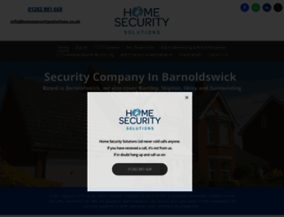 homesecuritysolutions.co.uk screenshot