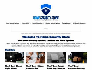 homesecuritystore.com screenshot