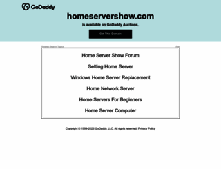 homeservershow.com screenshot