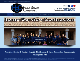 homeservicecontractorsinc.com screenshot