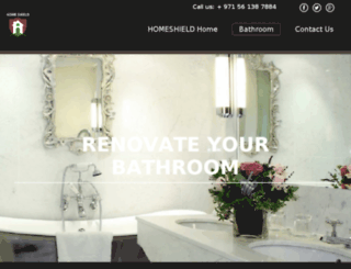 homeshielddxbbathroom.com screenshot