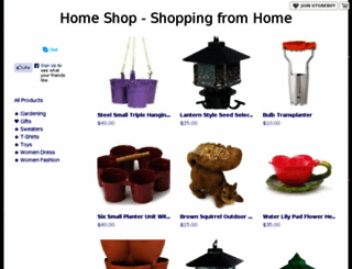 homeshop.storenvy.com screenshot