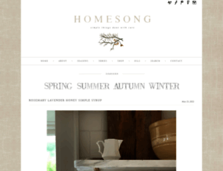 homesongblog.com screenshot