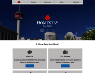 homestaycalgary.com screenshot