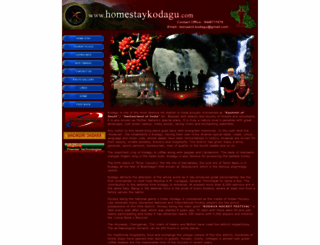homestaykodagu.com screenshot
