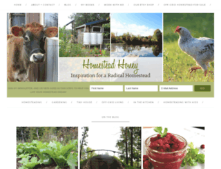 homestead-honey.com screenshot