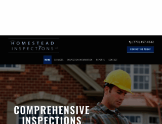 homesteadinspectionsllc.com screenshot