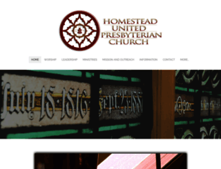 homesteadupc.org screenshot