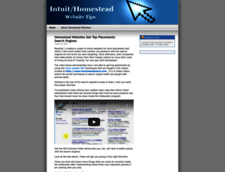 homesteadwebsitestips.wordpress.com screenshot