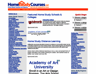 homestudycourses.net screenshot