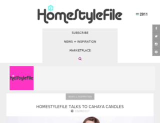 homestylefile.com.au screenshot