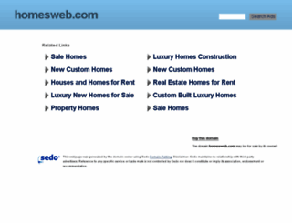 homesweb.com screenshot