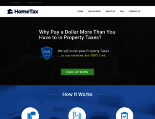 hometax.com screenshot