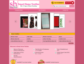 hometextile.co.in screenshot