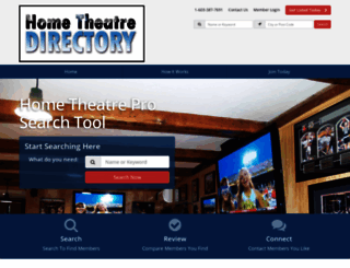 hometheatredirectory.com screenshot